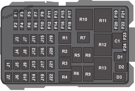 2012 ford f 22 chassis power distribution box|Fuse Box Diagram Ford F.